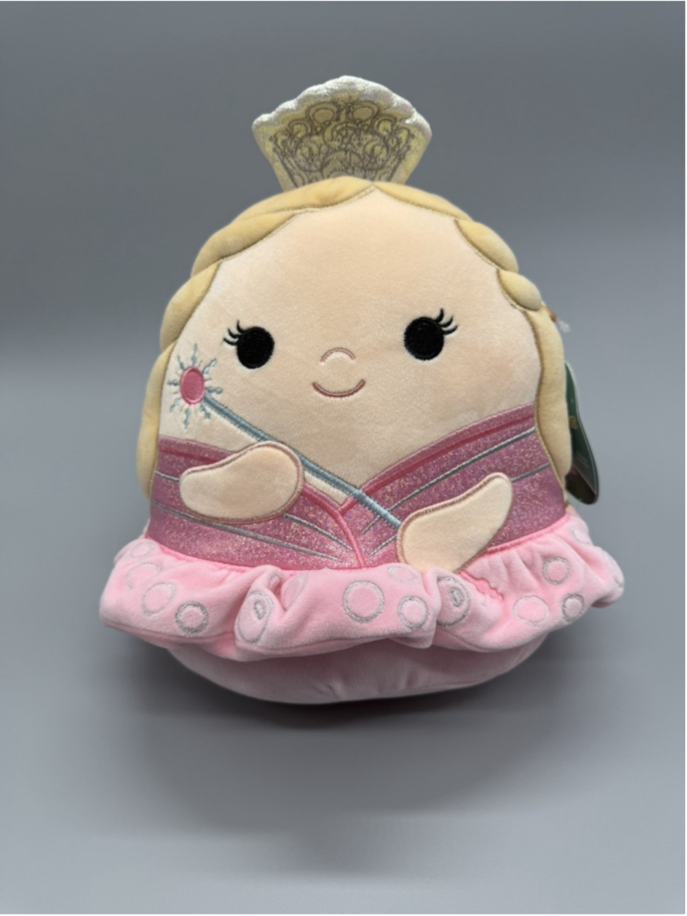 Squishmallows Wicked Pink Glinda Upland The Good Witch 10" Shimmery Plush